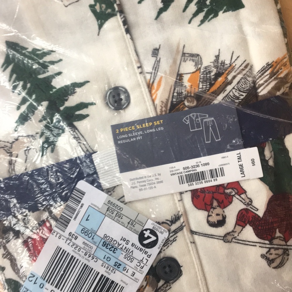 Staffers LT Vintage Camp Sleep Set Pajamas